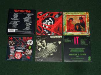 4CD/Box Set Alien Sex Fiend: Classic Albums And BBC Sessions Collection