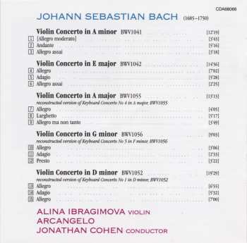 CD Johann Sebastian Bach: Violin Concertos