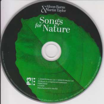 CD Martin Taylor: Songs For Nature