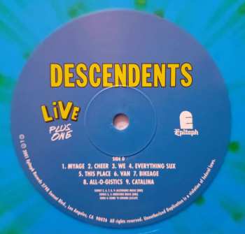 2LP Descendents: Live Plus One CLR | LTD