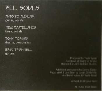 CD All Souls: All Souls DIGI