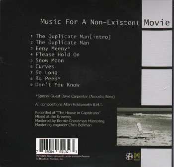 CD Allan Holdsworth: Flat Tire (Music For A Non-Existent Movie)