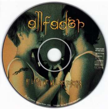 CD Allfader: At Least We Will Die Together