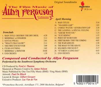 CD Allyn Ferguson: The Film Music Of Allyn Ferguson Volume 3 (Ironclads & April Morning)