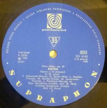 2LP Alois Hába: Matka (2xLP + BOOKLET)