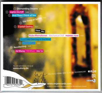 CD Efrat Alony: Dismantling Dreams DIGI