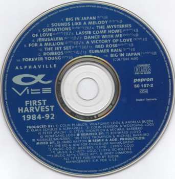 CD Alphaville: First Harvest 1984-92