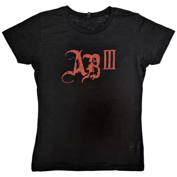 Frauen T-Shirt Ab Iii Red Logo Alter Bridge