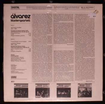 LP Álvarez Klavierquartett: Dvorák/Turina Klavierquartette