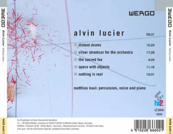 CD Alvin Lucier: Nothing Is Real ...