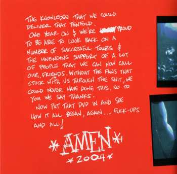 CD/DVD Amen: Here's The Poison