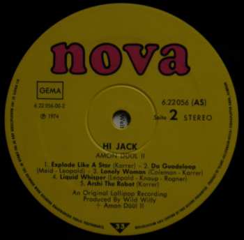 LP Amon Düül II: Hijack