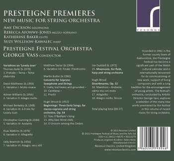 CD Amy Dickson: Presteigne Premieres