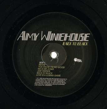 LP Amy Winehouse: Back To Black
