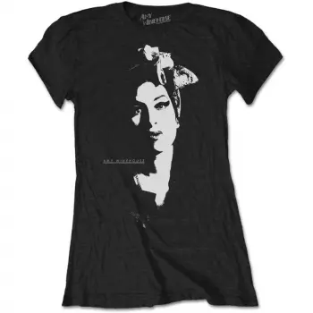 Frauen T-Shirt Scarf Portrait