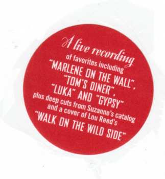 CD Suzanne Vega: An Evening Of New York Songs And Stories