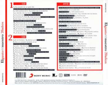2CD/DVD Joan Manuel Serrat: El Gusto Es Nuestro 20 Años