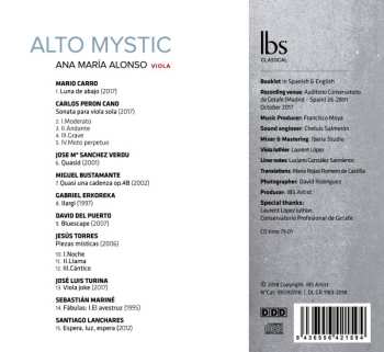 CD Ana María Alonso: Alto Mystic