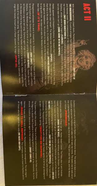 CD Anaïs Mitchell: Hadestown - Live From London
