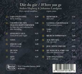 CD Anders Hagberg: Där Du Går
