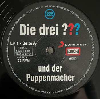 5LP/Box Set André Marx: Die Drei ??? 225 - Und Der Puppenmacher CLR | LTD