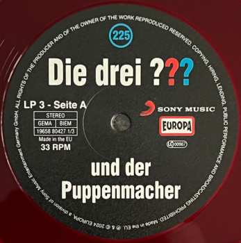 5LP/Box Set André Marx: Die Drei ??? 225 - Und Der Puppenmacher CLR | LTD