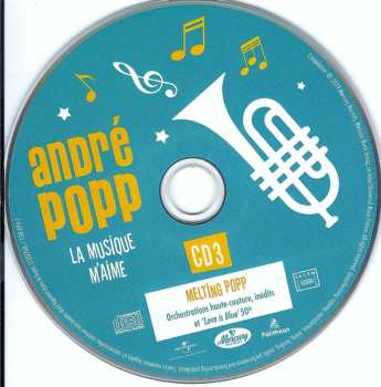 6CD/Box Set André Popp: La Musique M'Aime (Œuvres Choisies)