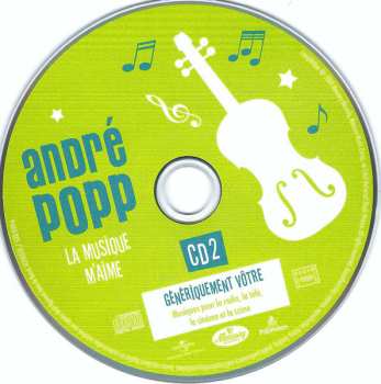 6CD/Box Set André Popp: La Musique M'Aime (Œuvres Choisies)
