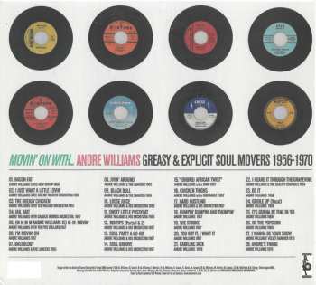 CD Andre Williams: Movin' On With...Andre Williams (Greasy & Explicit Soul Movers 1956-1970)