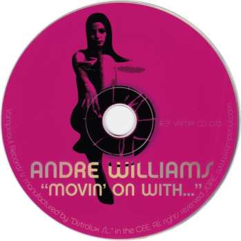 CD Andre Williams: Movin' On With...Andre Williams (Greasy & Explicit Soul Movers 1956-1970)