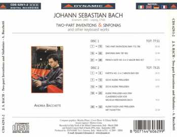 2CD Johann Sebastian Bach: Two-Part Inventions & Sinfonias And Other Keyboard Works