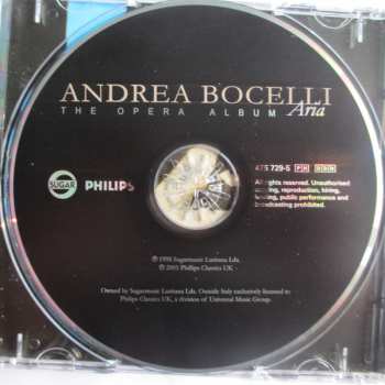 CD Andrea Bocelli: Aria - The Opera Album