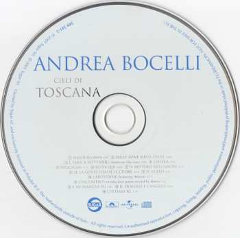CD Andrea Bocelli: Cieli Di Toscana