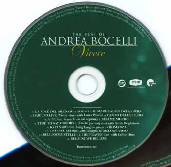CD Andrea Bocelli: The Best Of Andrea Bocelli: Vivere