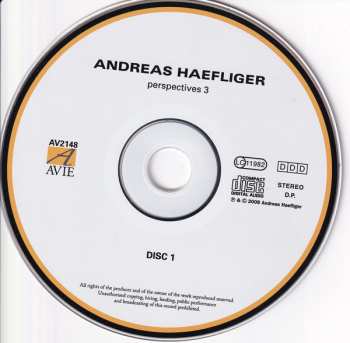 2CD Andreas Haefliger: Perspectives 3