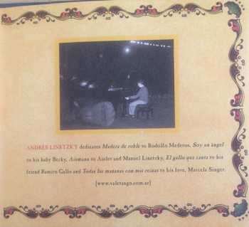CD Andres Linetzky: Las Huellas En El Mar LTD