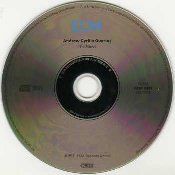 CD Andrew Cyrille Quartet: The News