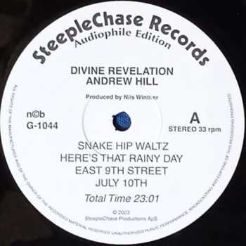 LP Andrew Hill Quartet: Divine Revelation