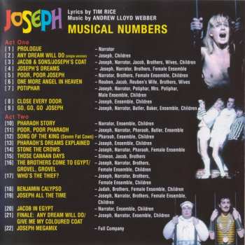 CD Andrew Lloyd Webber: Andrew Lloyd Webber's New Production Of: Joseph And The Amazing Technicolor Dreamcoat DLX