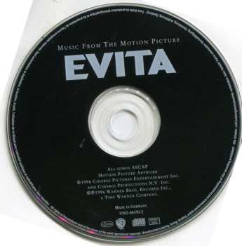 CD Andrew Lloyd Webber: Evita (Music From The Motion Picture)
