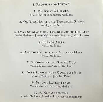 CD Andrew Lloyd Webber: Evita (Music From The Motion Picture)