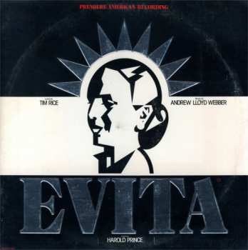 2LP Andrew Lloyd Webber: Evita: Premiere American Recording