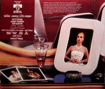 2LP Andrew Lloyd Webber: Evita: Premiere American Recording