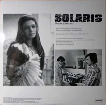 LP Эдуард Артемьев: Solaris (Original Soundtrack)