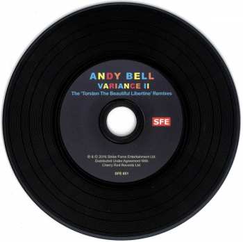 CD Andy Bell: Variance II (The 'Torsten The Beautiful Libertine' Remixes) LTD