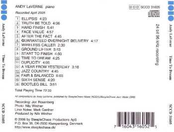 CD Andy Laverne: Time To Dream
