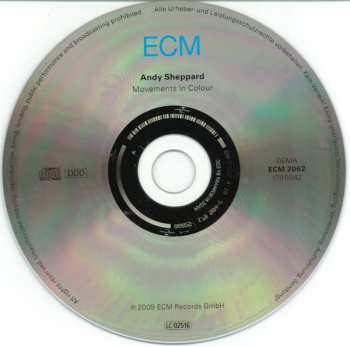 CD Andy Sheppard: Movements In Colour