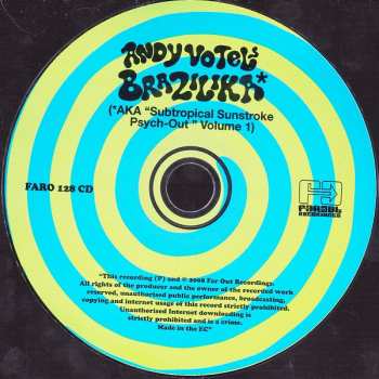 CD Andy Votel: Brazilika (AKA "Subtropical Sunstroke Psych-Out" Volume 1)