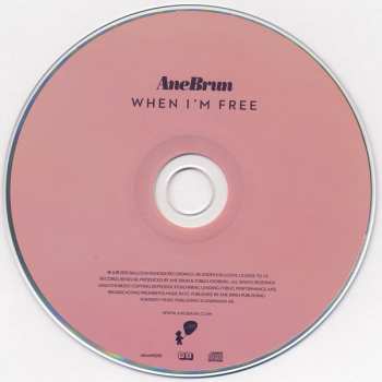 CD Ane Brun: When I'm Free