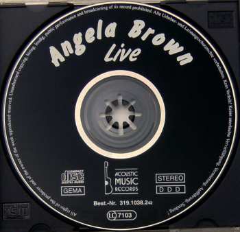 CD Angela Brown: Live